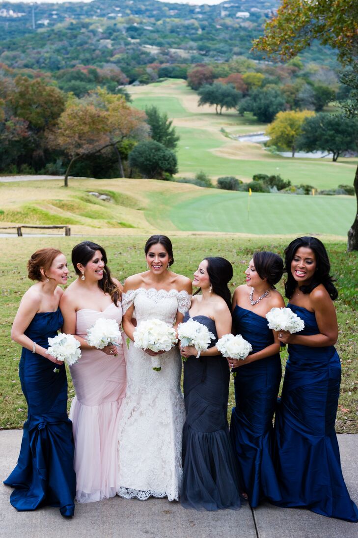 mermaid style bridesmaid dresses