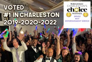 Charleston Wedding DJ Voted #1 in 2021+2022+2023