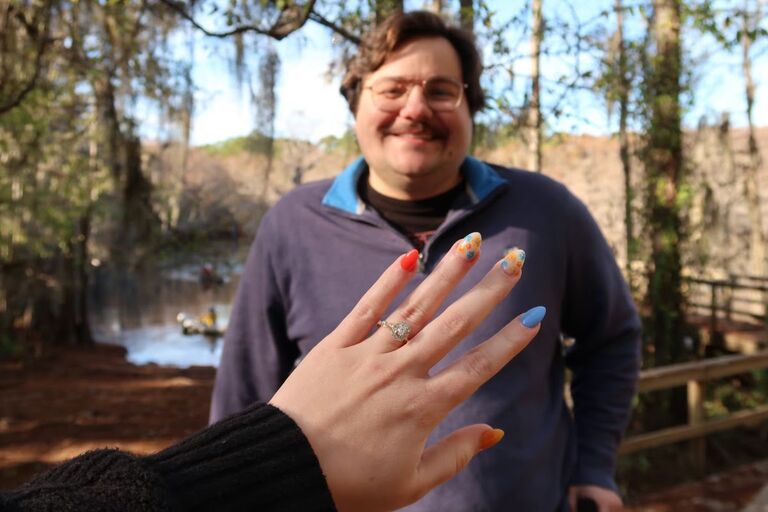 She said Yes!