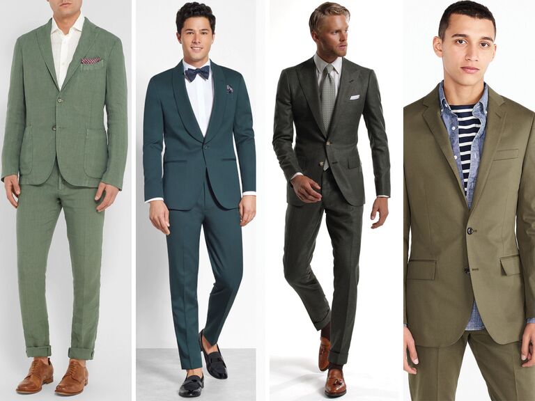 Colorful Suits and Tuxes for Grooms: 24 Looks to Shop Now