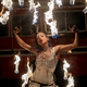 Meet Pyro Priestess: Multi-Prop Talented Insured FIRE & LED Flow Artist, Dancer, Stilt Walker, & MUA