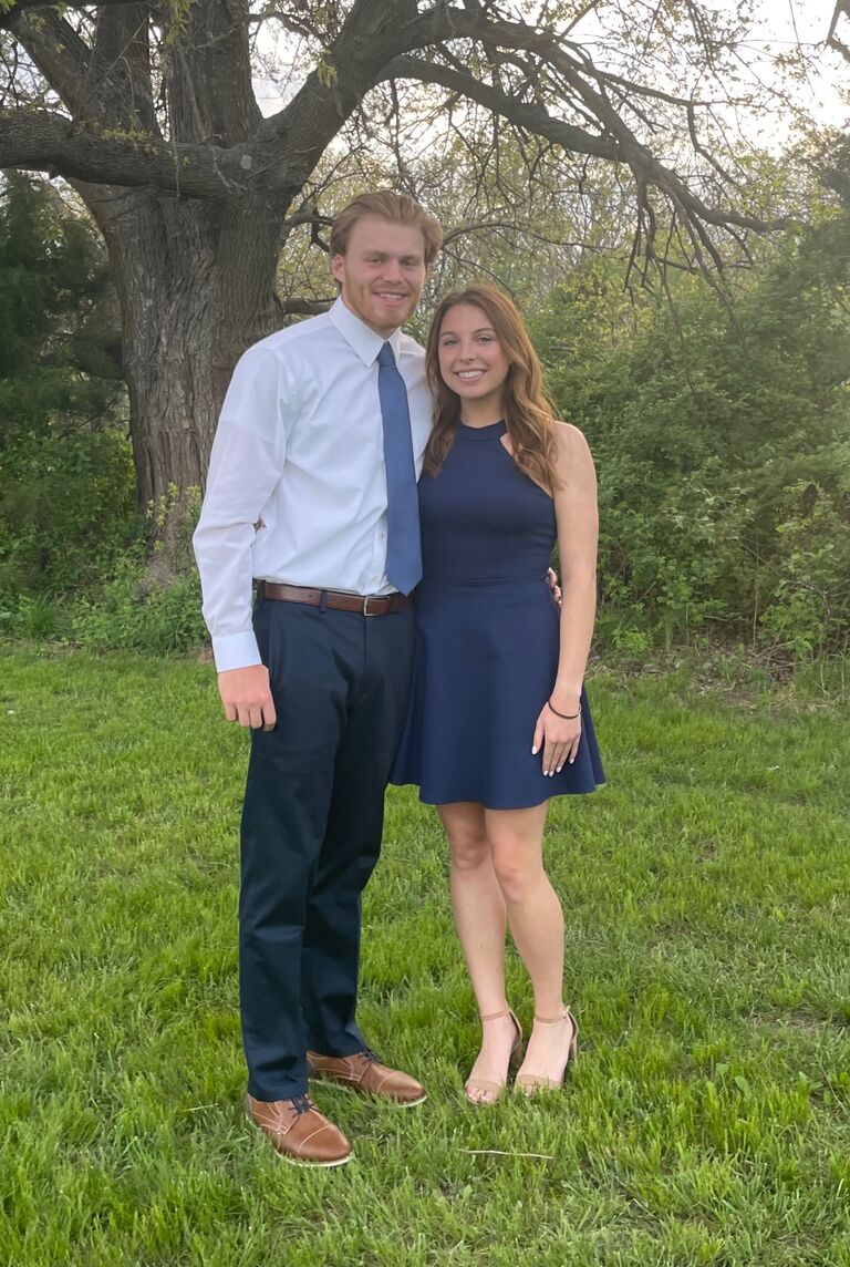 Our first wedding to attend as each other's dates