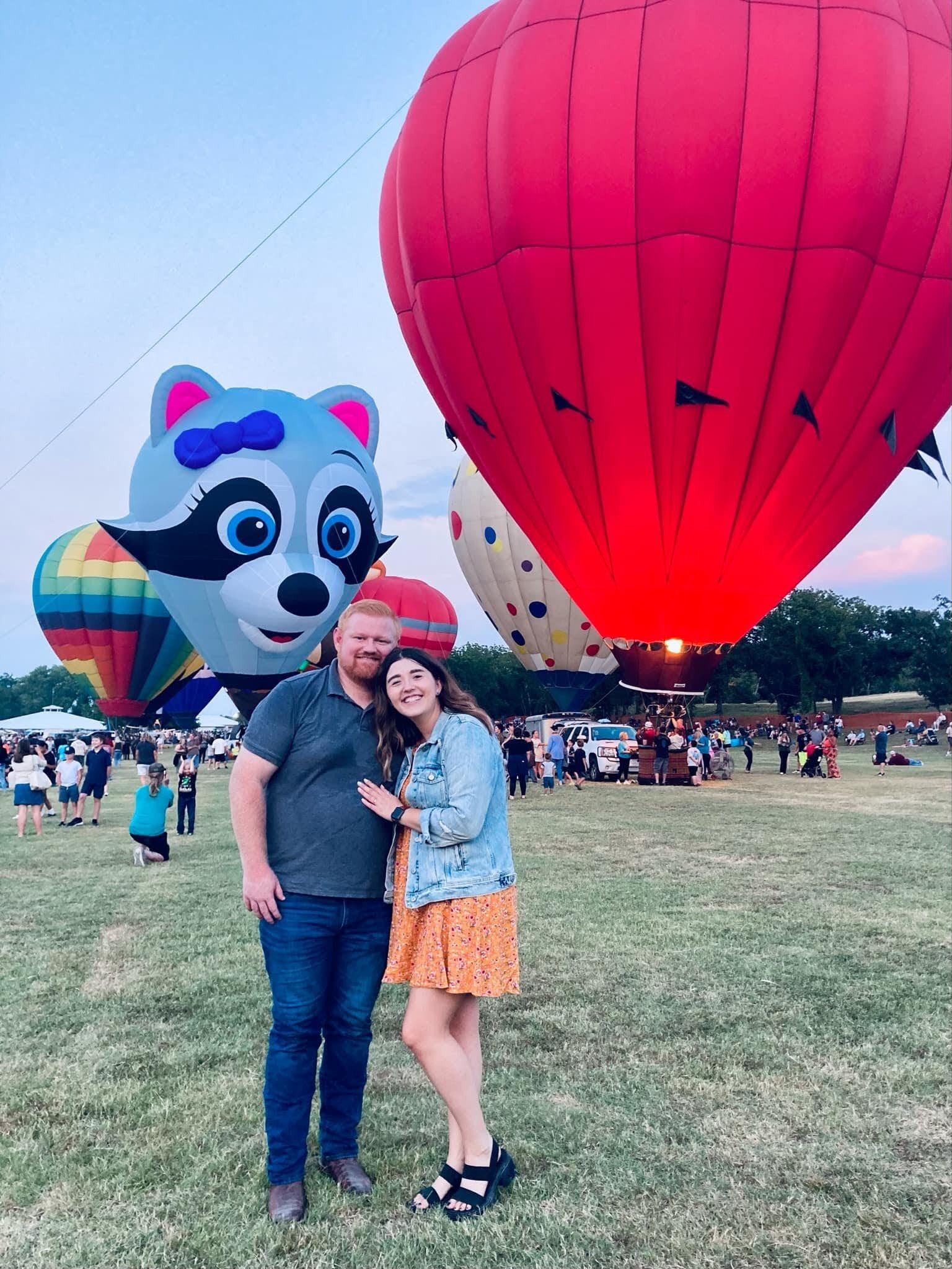 Hot Air Balloon Festival in Shawnee. 