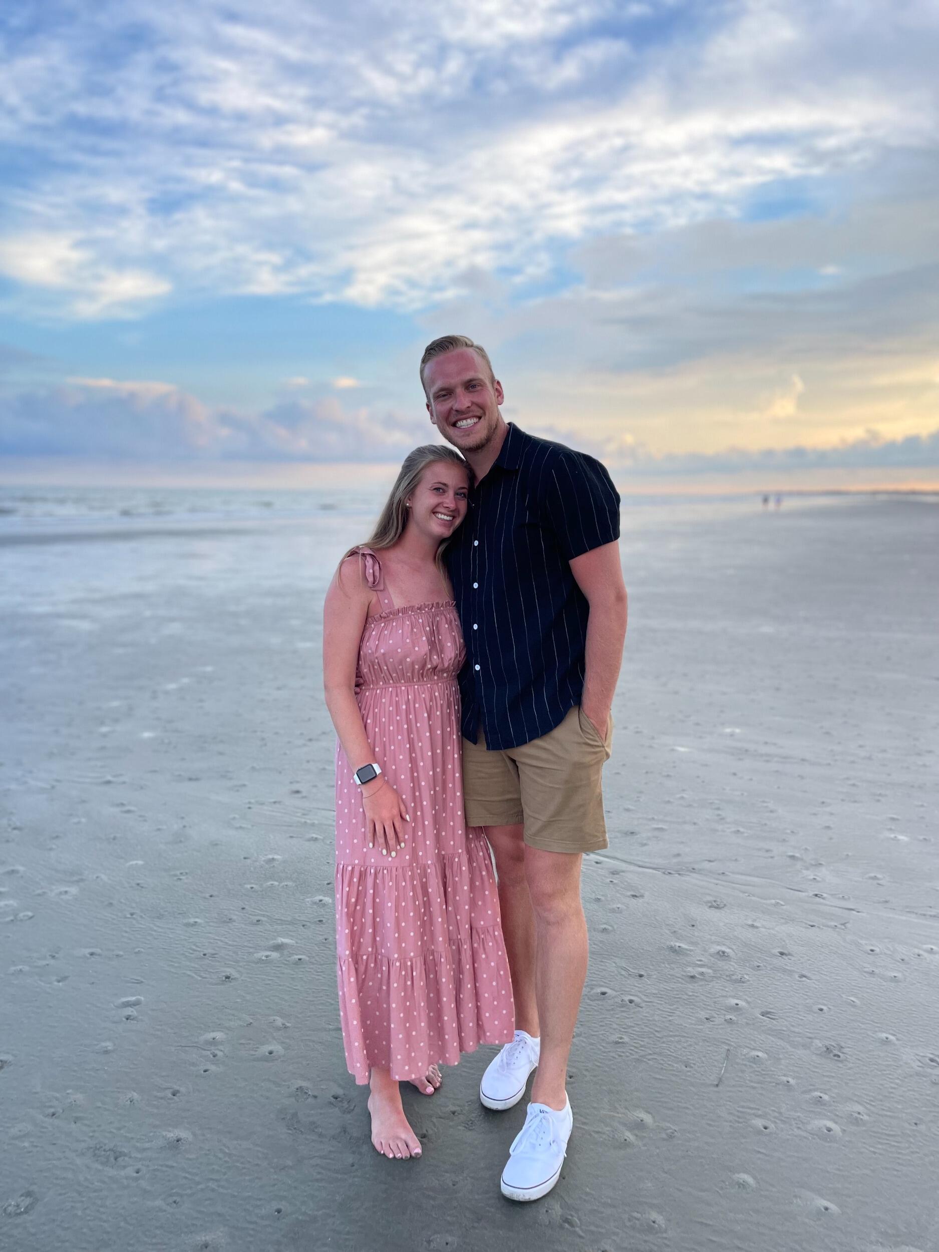 Taylor wanted to show Alyssa his family's favorite beach, Kiawah Island, before med school rotations started up!