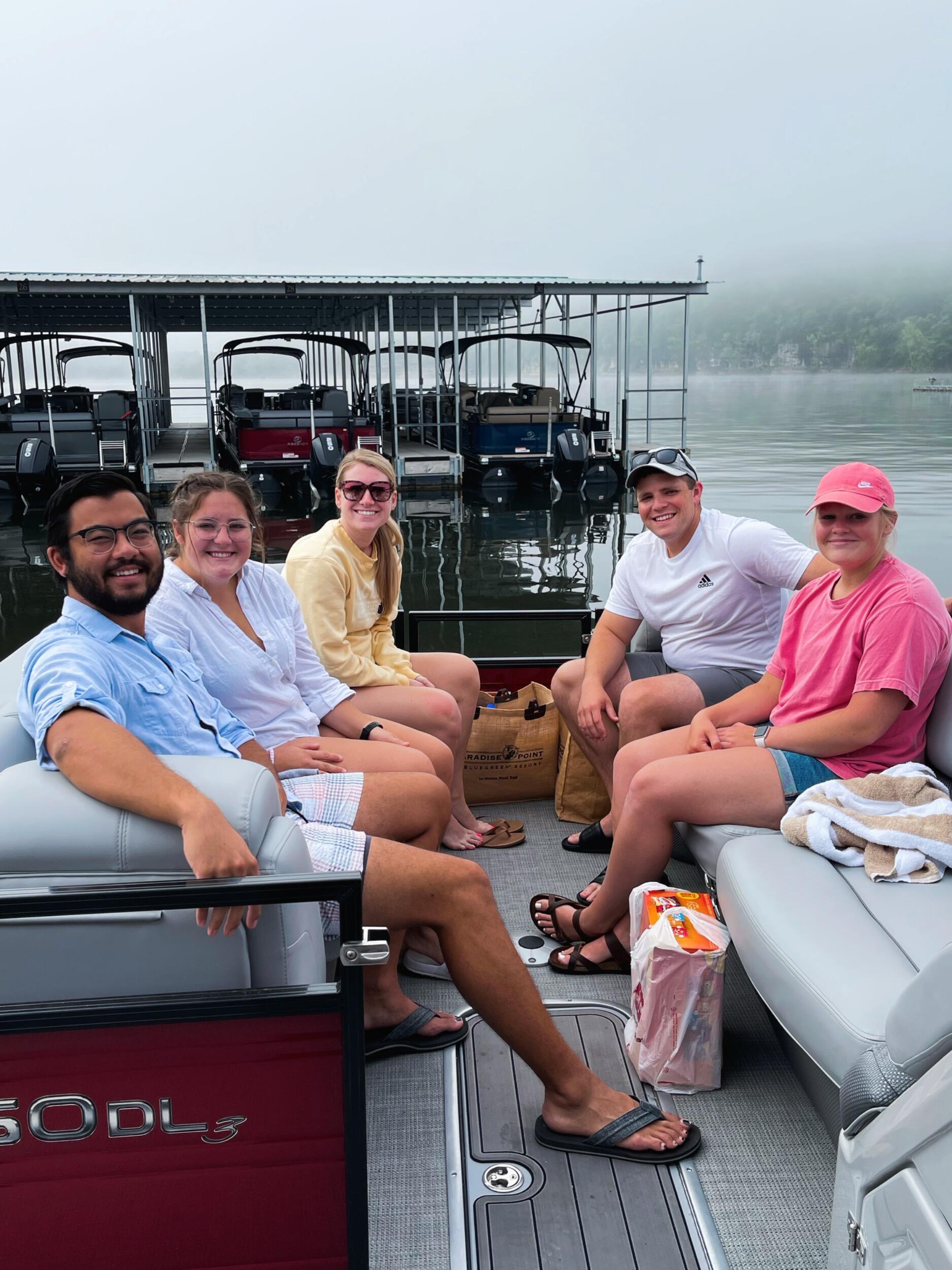 Sam survived his first Johnson family vacation in Branson, MO.