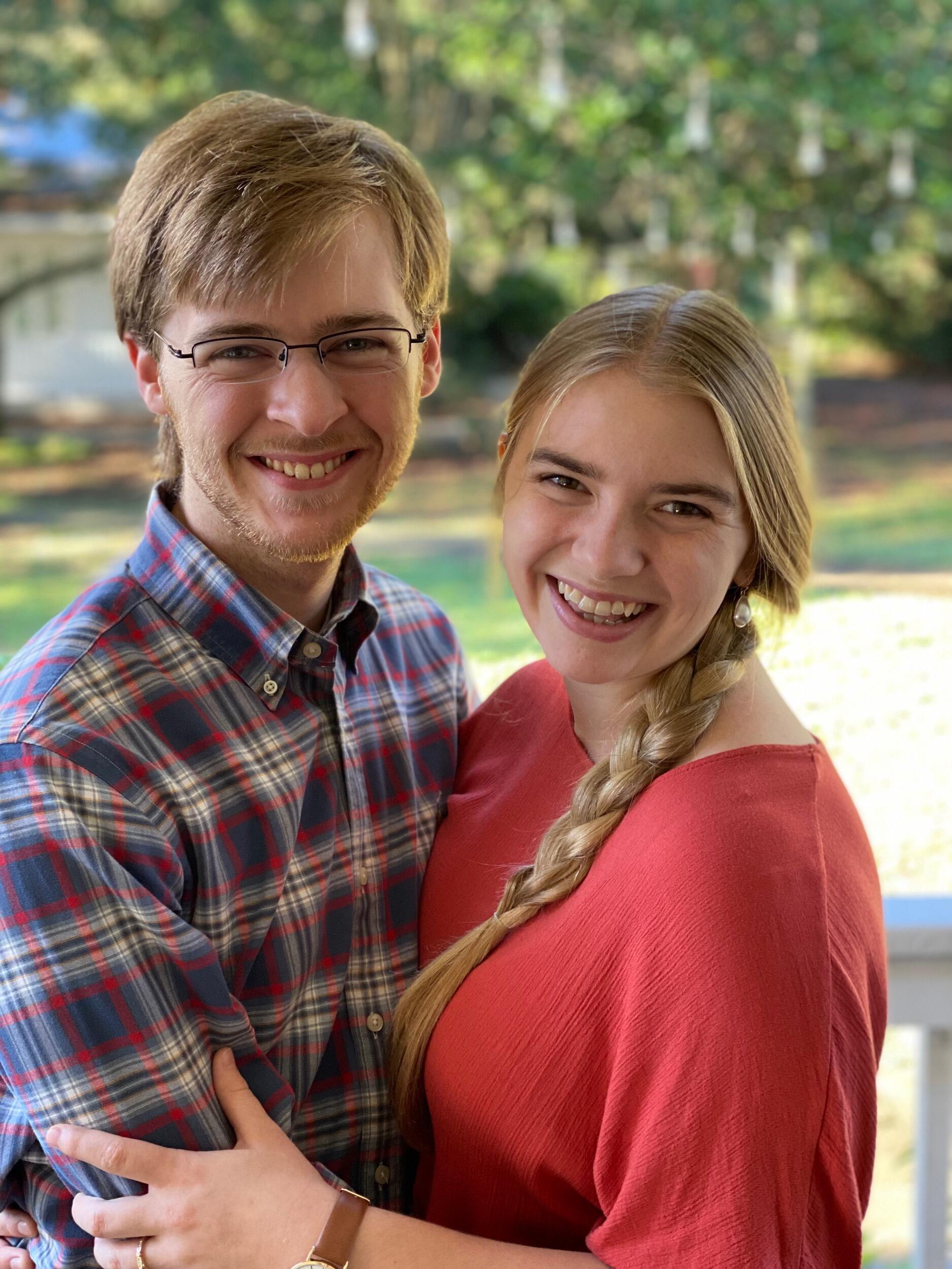 Engagement photo shoot with Megan's older sister, Melanie, as the photographer (see more photos in the photo gallery!)