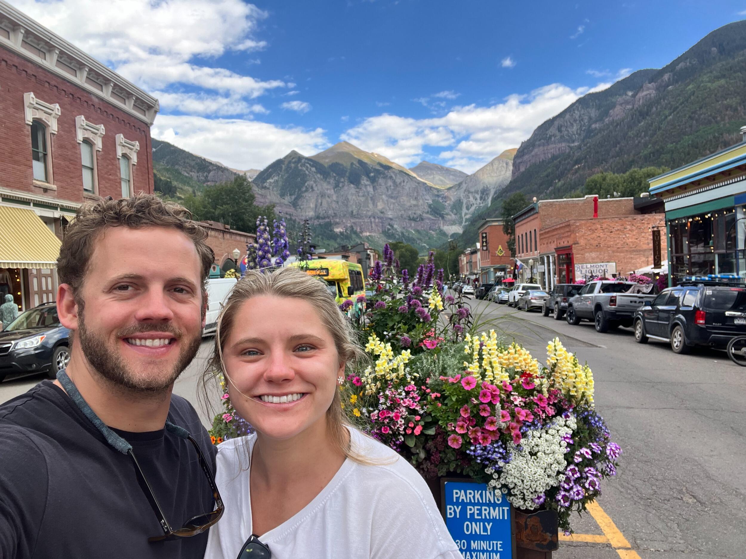 Alec and Maddy spent the Labor Day Weekend returning to their favorite part of the state, the San Juan mountains. They camped outside of Silverton, CO and spent time in Ouray and Telluride. 