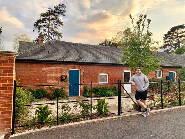 The day we became home owners!! 