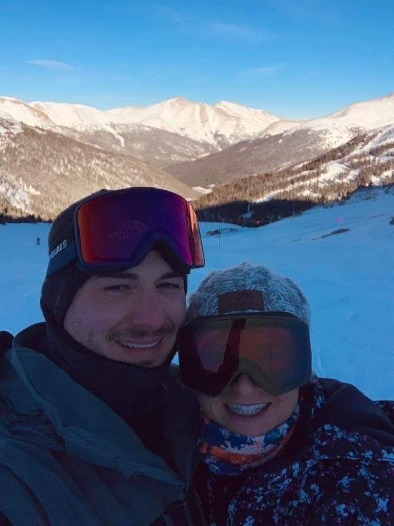 Loveland Ski Area, a stop along our winter trip.