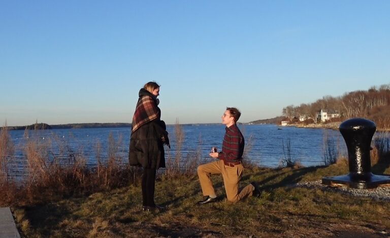 He proposed!
