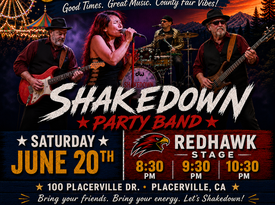 Shakedown Party Band - Cover Band - Placerville, CA - Hero Gallery 1