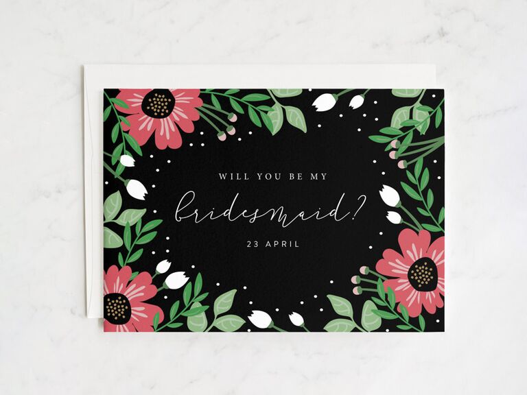 maid of honor card target