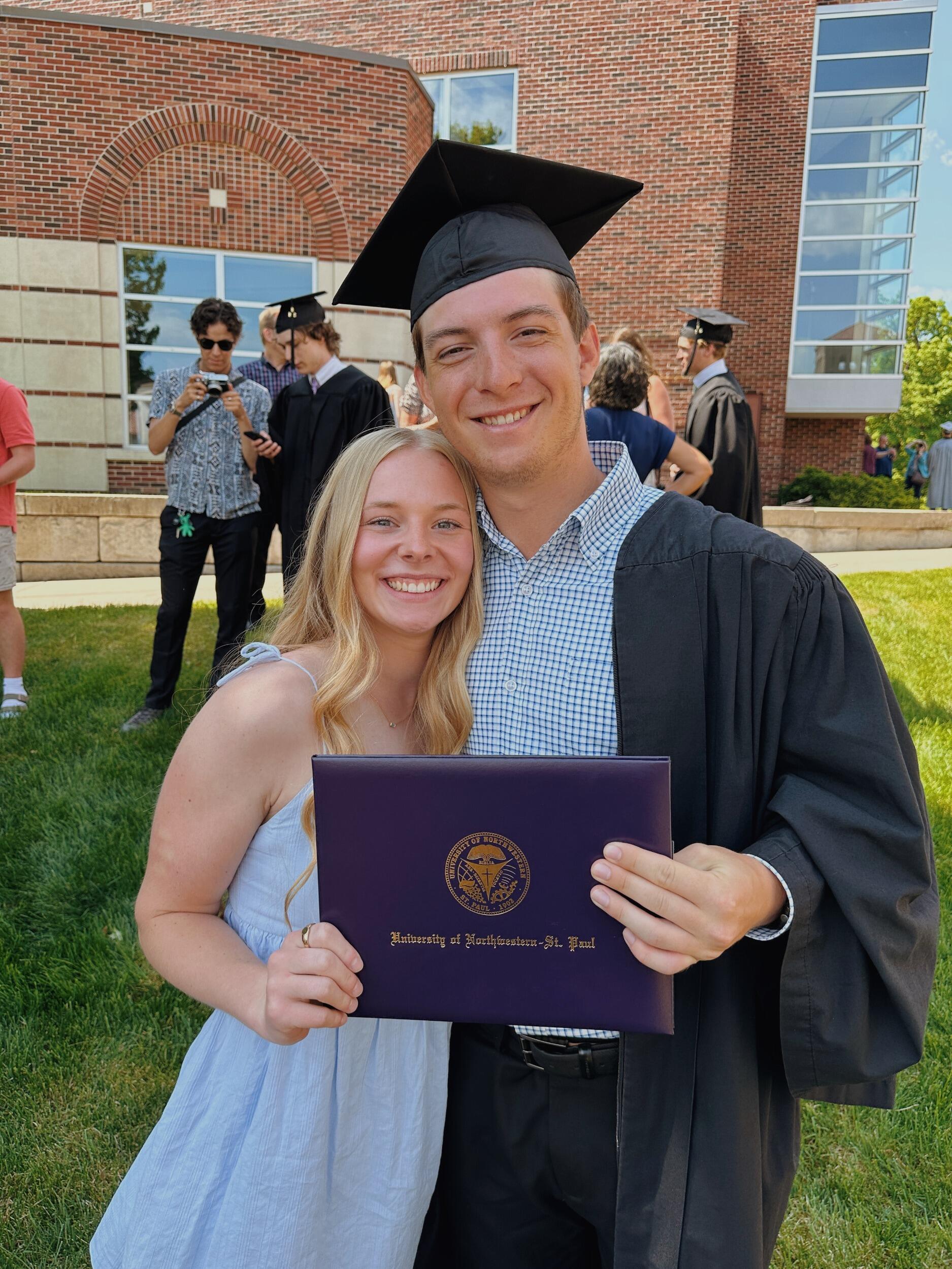 Jackson graduated from UNW with a degree in Kinesiology 