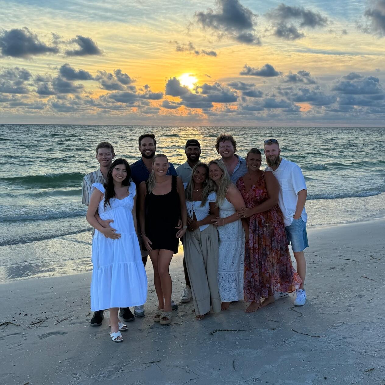 A couple's beach trip!