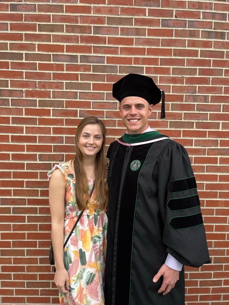 Celebrating Derek getting his Doctorate of Physical Therapy