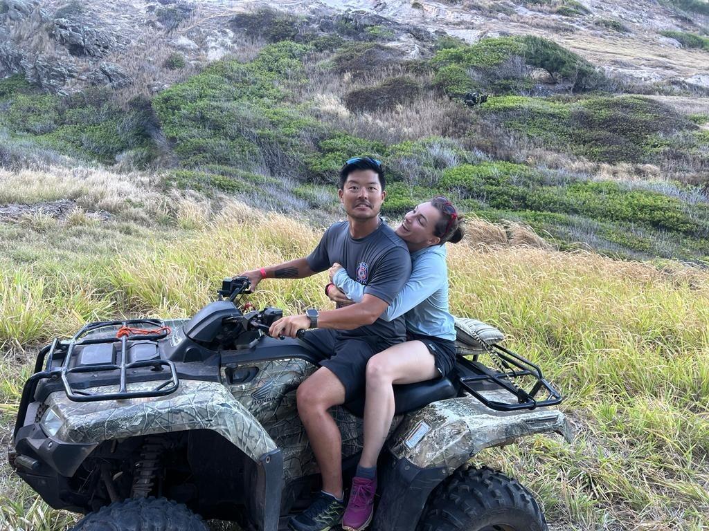 Ben and Olivia got engaged and rode off into the sunset on a sick ATV!