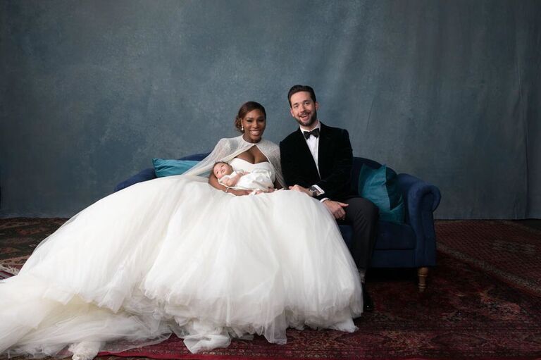 Serena Williams' wedding dress