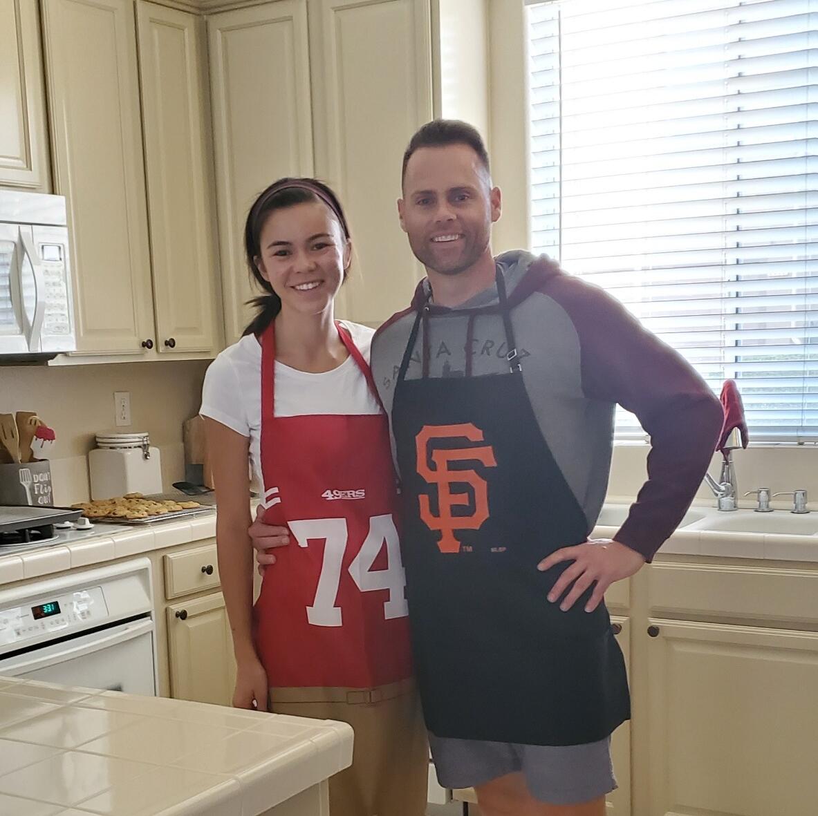 We decided to move in together in San Jose. For those who know -  Rubino was a special home!