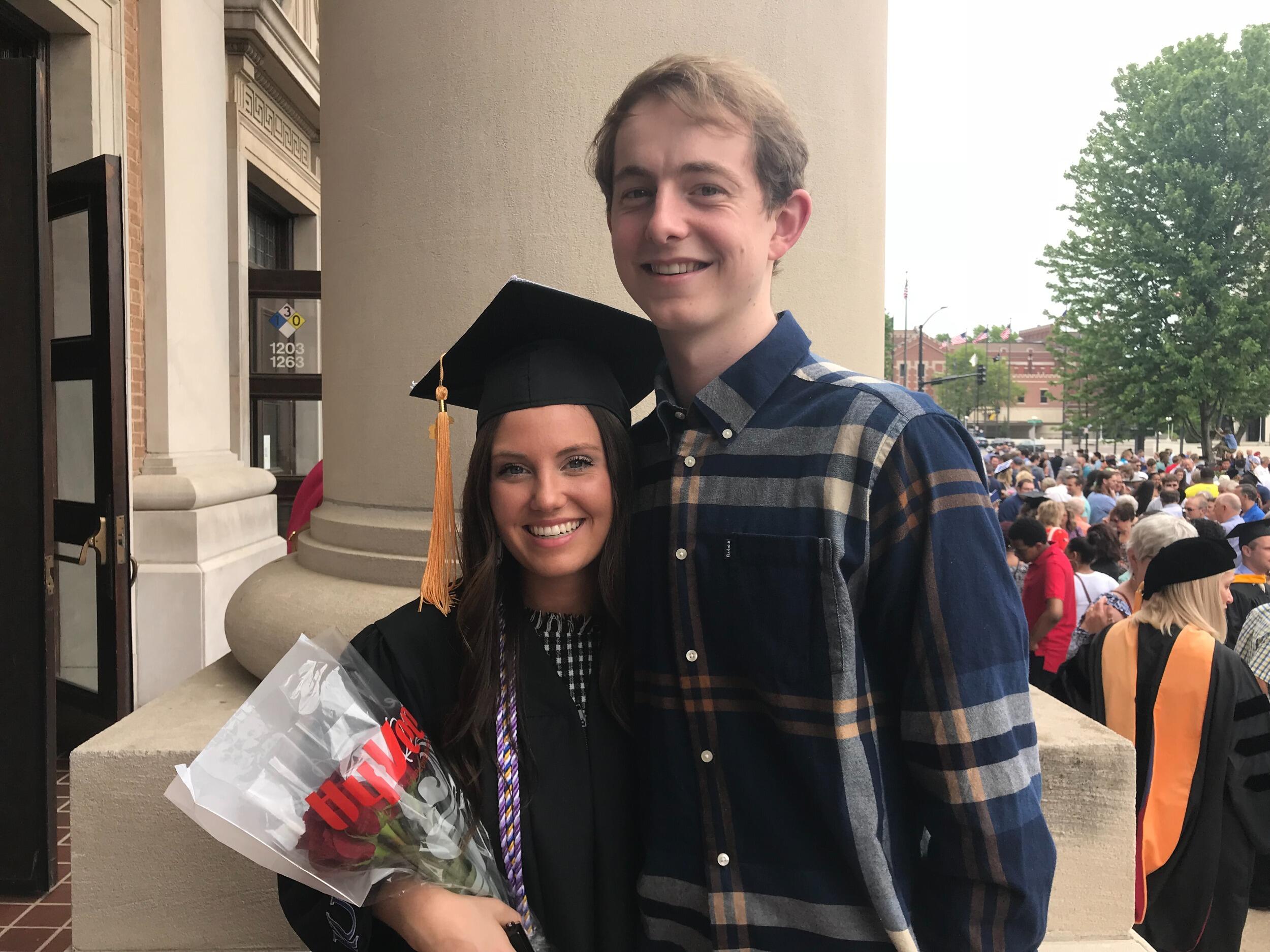 Maddie graduated nursing school in KCMO