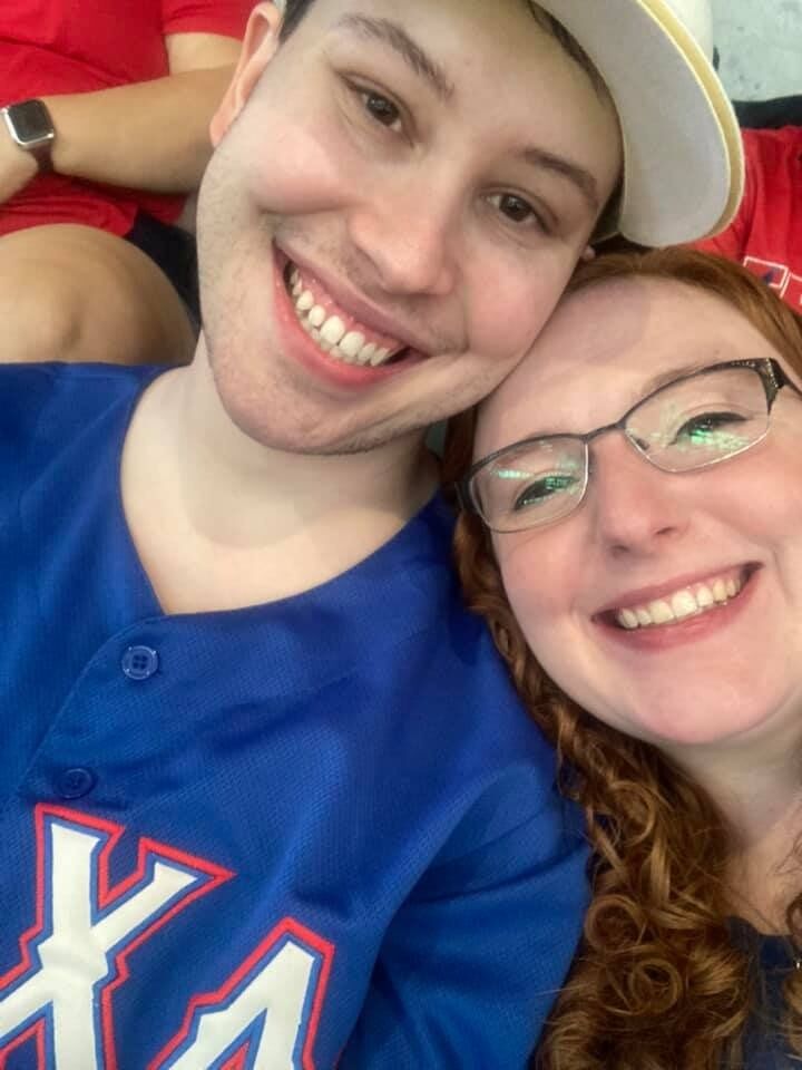 Our first Rangers game