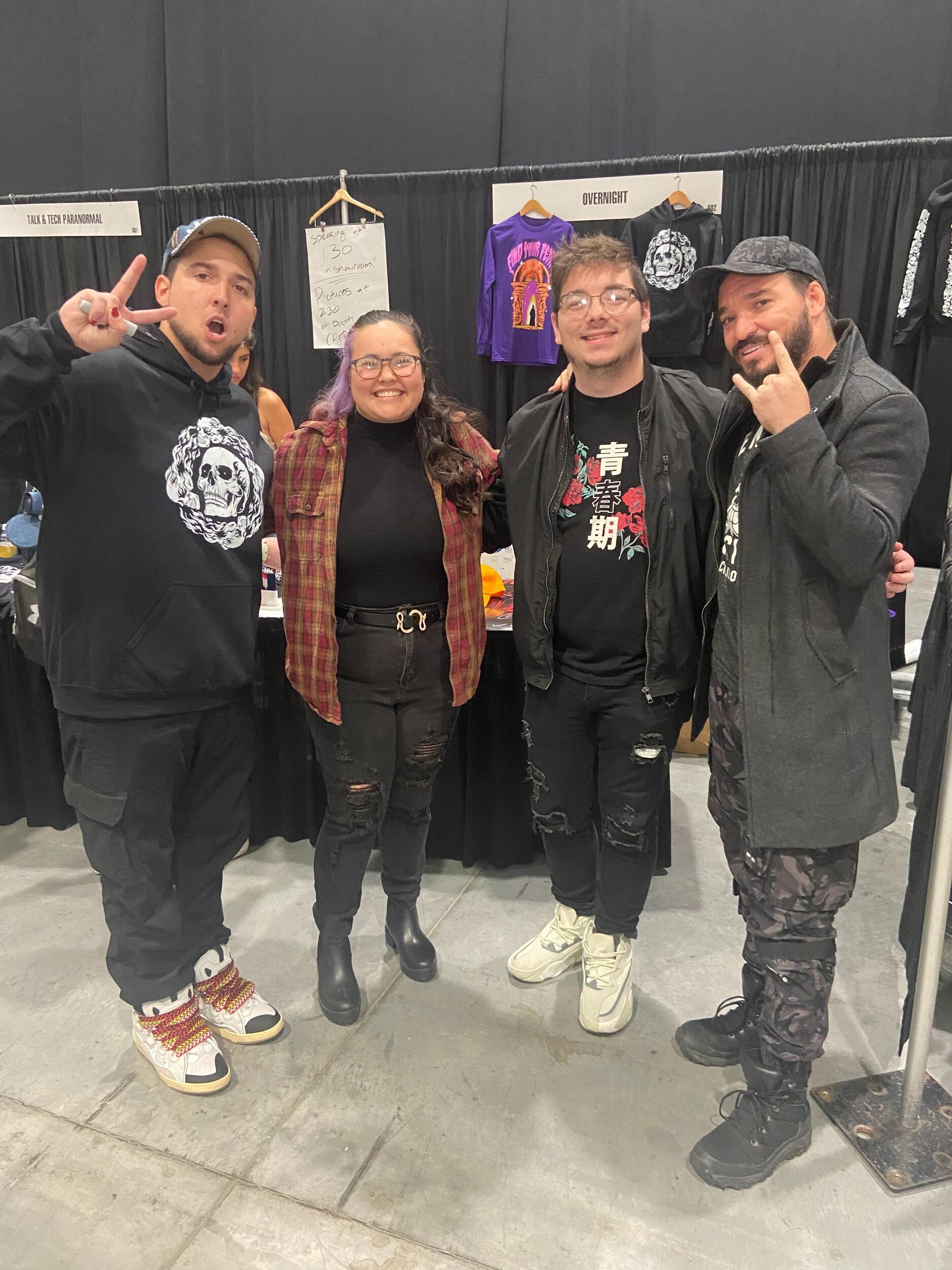 Our third Halloween together spent at Paracon! Where Lexie got to meet some of her favorite YouTubers and Ghost Hunters. 