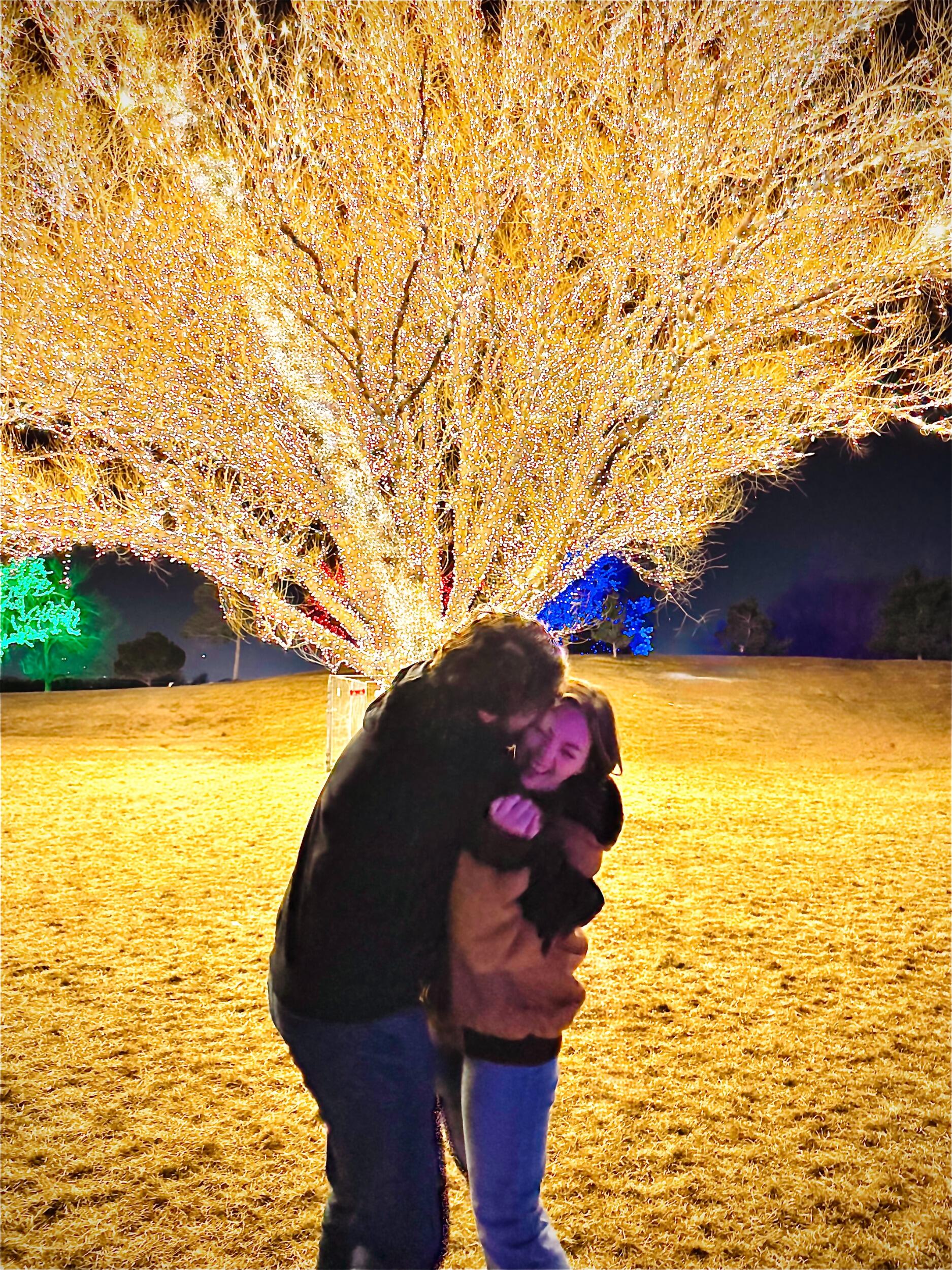 Grateful to be together for the holidays. 