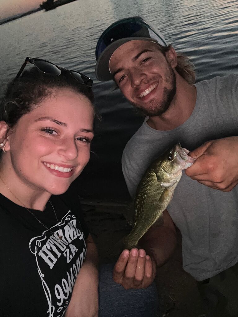 Gotta love our sunset fishing trips!
