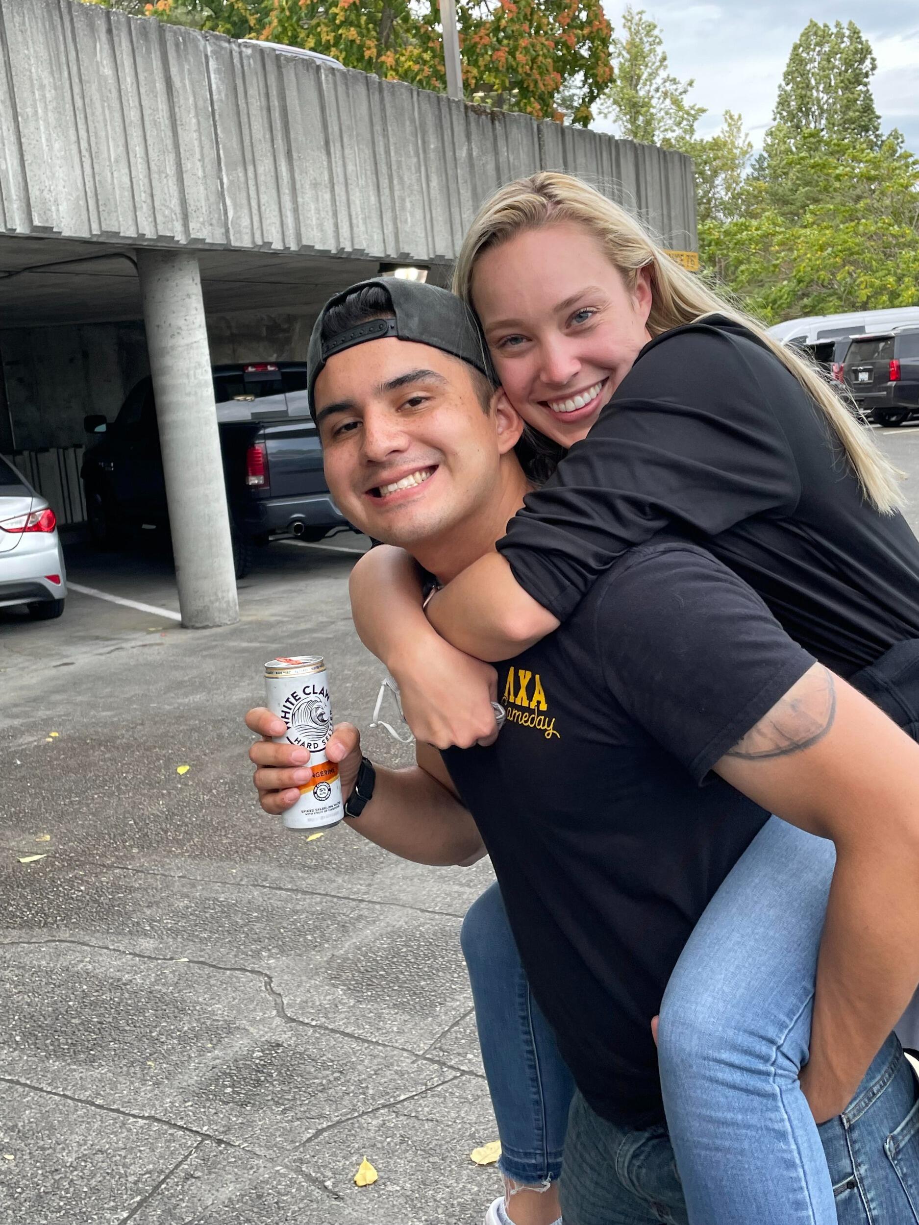 One of our first UW Tailgates together! #GoHuskies