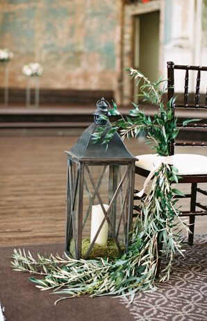 Vintage Wedding Aisle Decorations