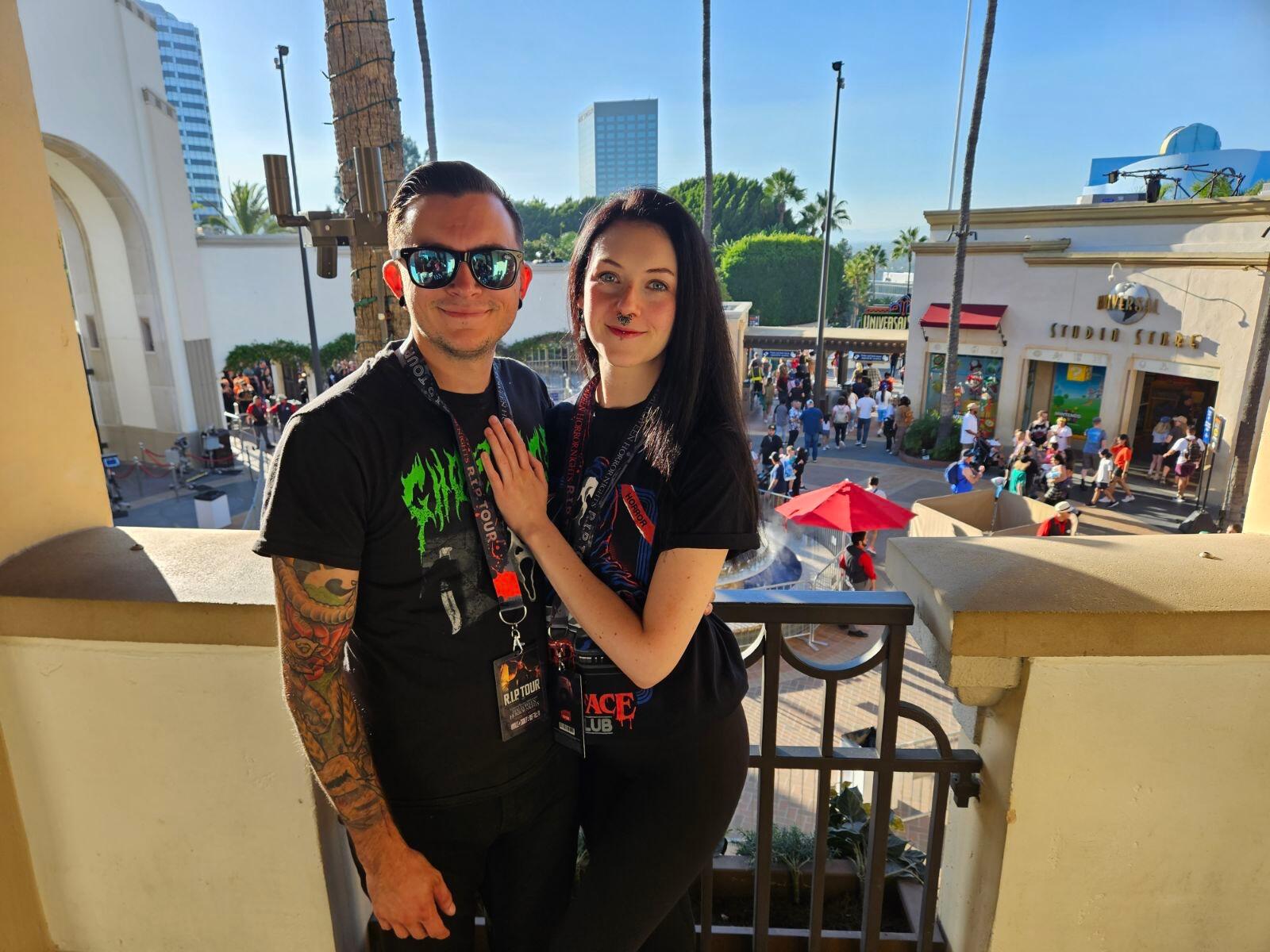 Our first trip to universal studios for Halloween Horror Nights. So much fun!