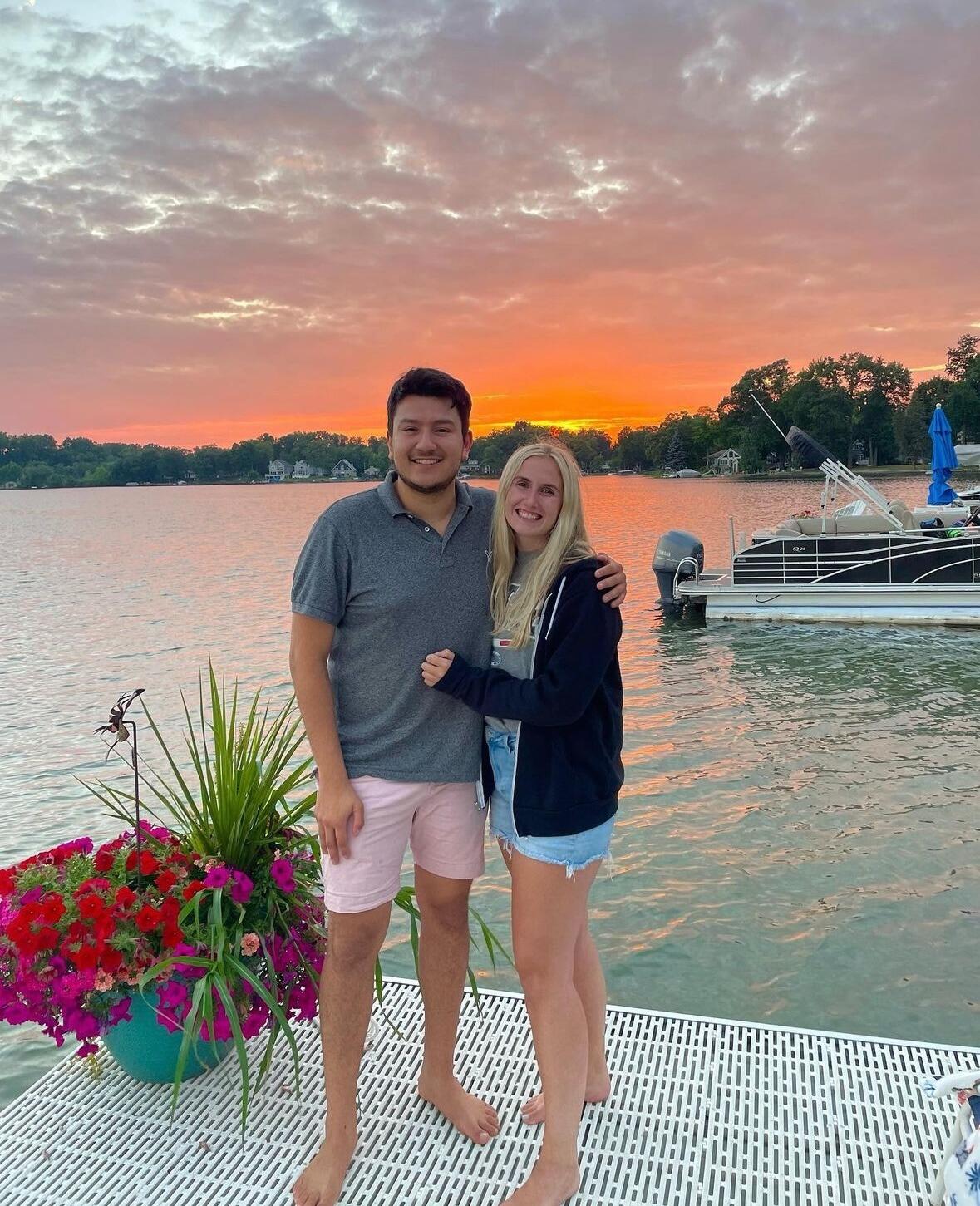 Brandon and Carley tried to enjoy as much time as possible together before they were separated again.