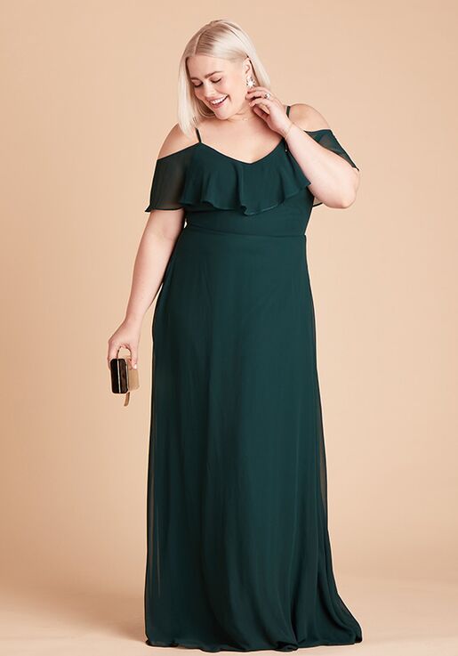 Birdy Grey Jane Convertible Dress Curve In Emerald Bridesmaid Dress The Knot 