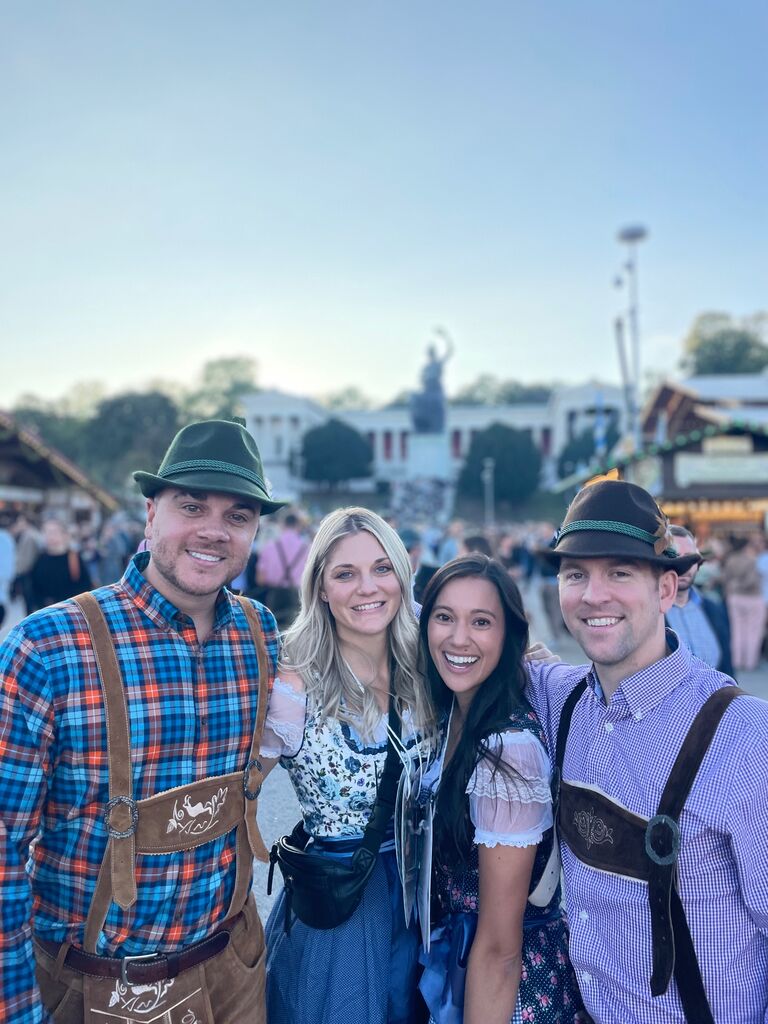 Oktoberfest in Munich, Germany! This was our first international trip together with Mike and Ashley.