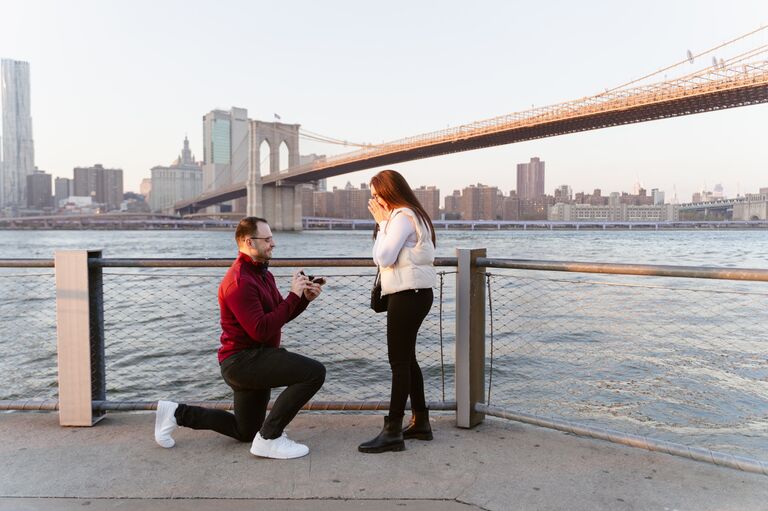 We went to NYC and got ENGAGED! The city that never sleeps now has a permanent place in our hearts (and Andrea’s ring finger).