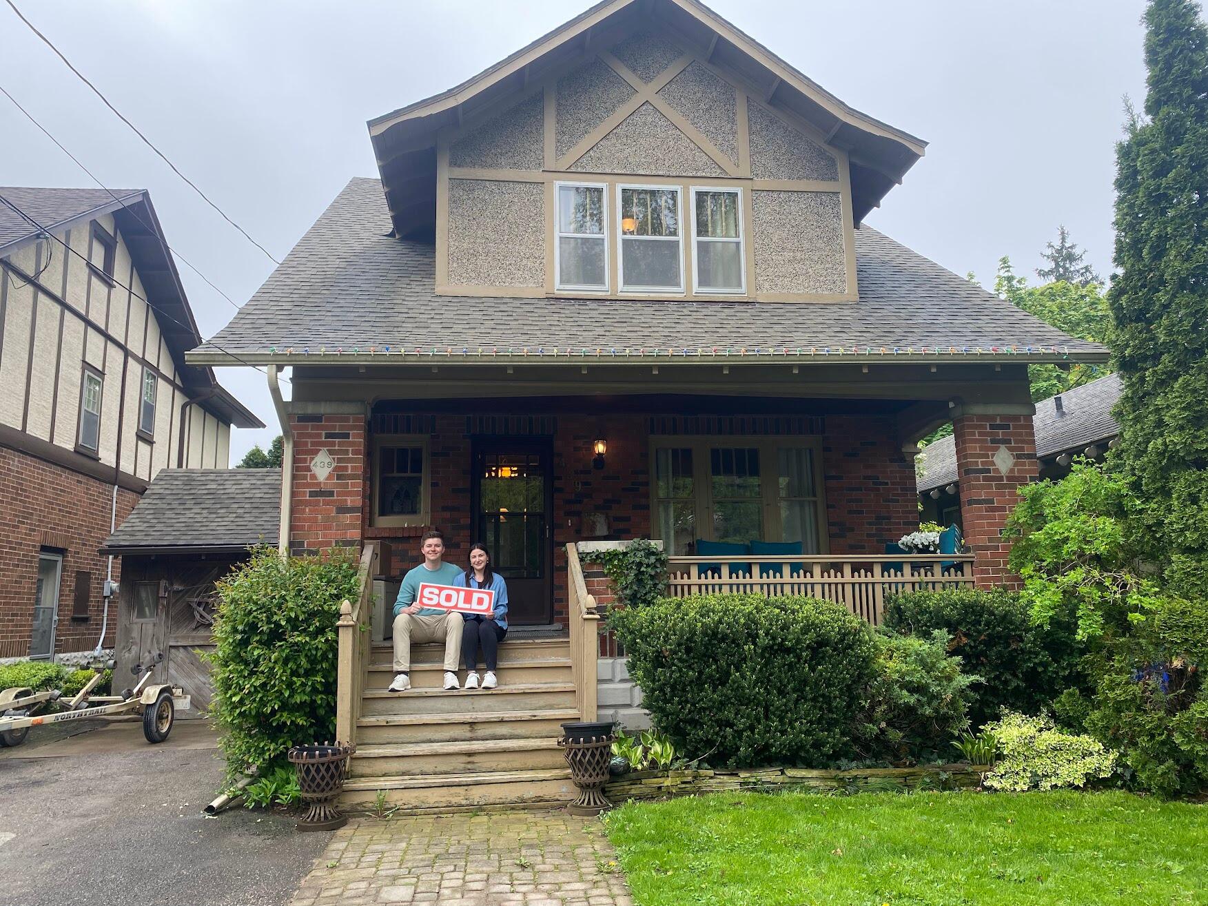 Our first house!