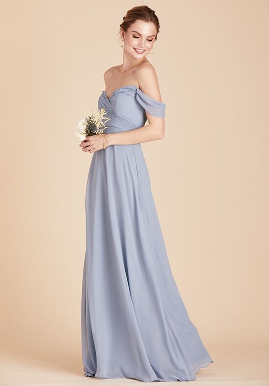 Gigi Convertible Dusty Blue Bridesmaid Jumpsuit