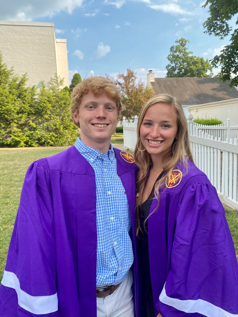 Nick and Kate graduate from high school!