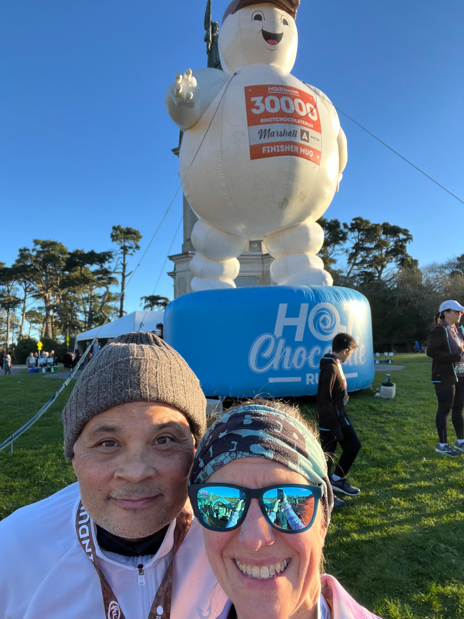 Adam's first 5k!