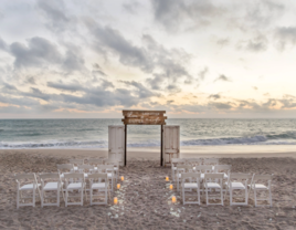 Beach front wedding venue at Vero Beach Hotel & Spa