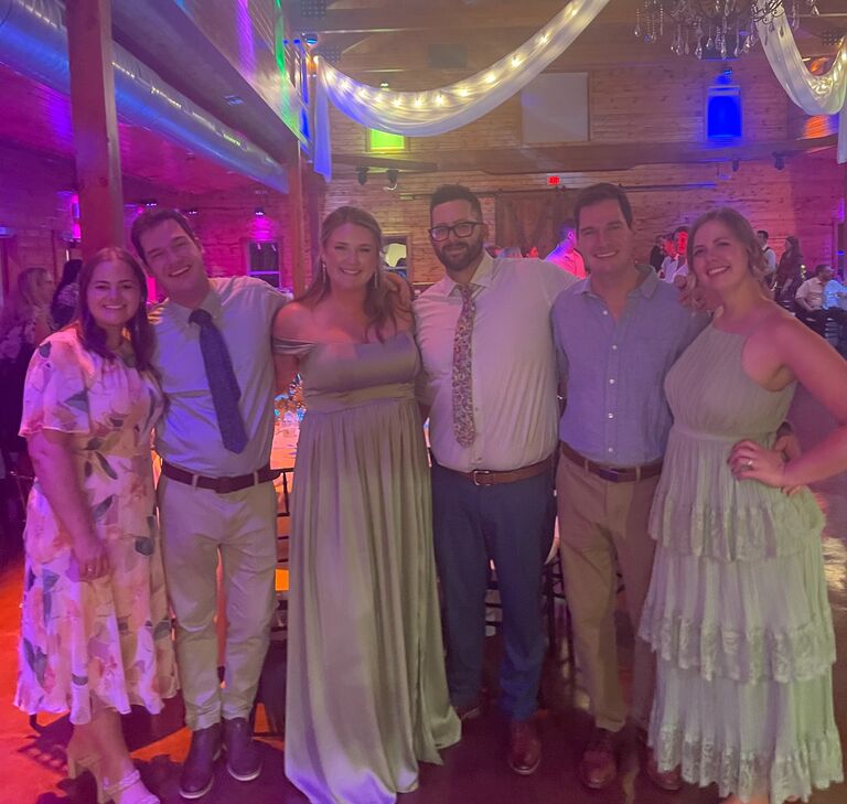Alli flew from California and Andrew flew from Colorado to meet up in Dallas, TX for a family friends wedding. Andrew came back home to Napa shortly after.