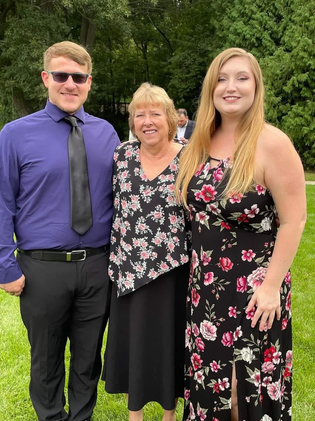 The following month, we celebrated another wedding, but on Daniel's mom's side of the family, this time, in Wisconsin.