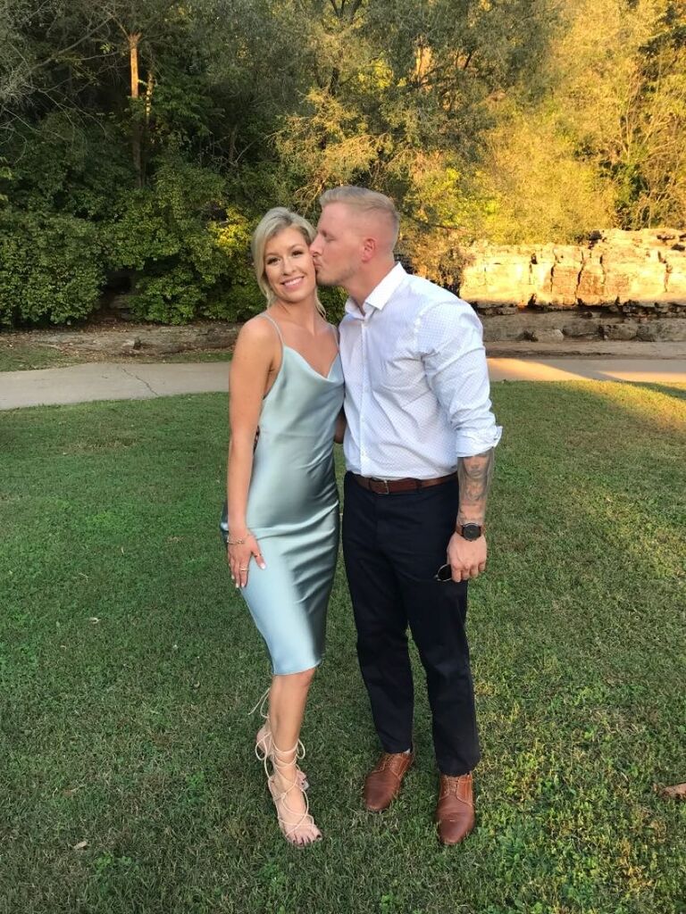 Kyle got Natalie's parents blessing after celebrating their other daughters wedding