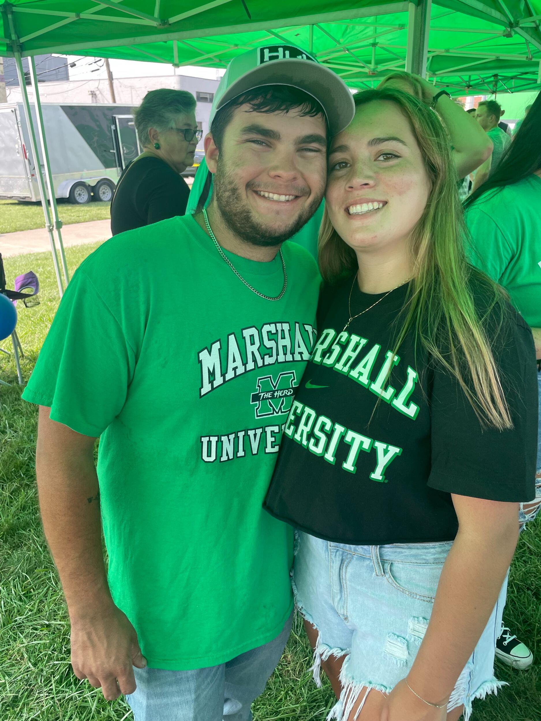 Marshall football game<3