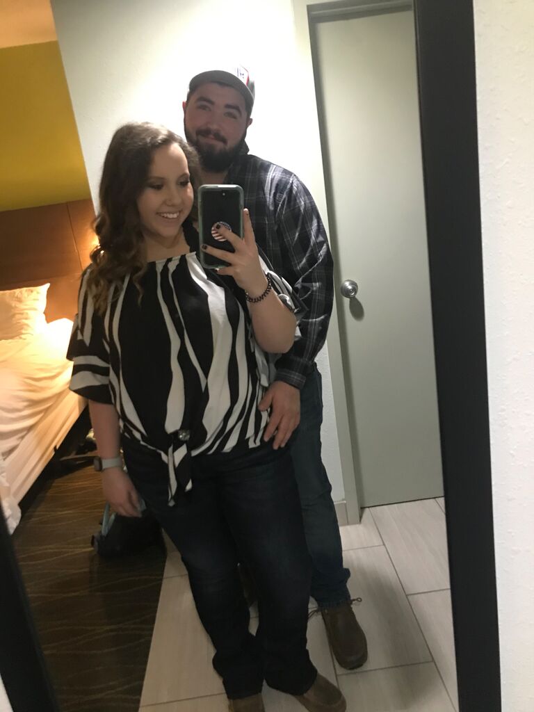 Our first concert together (Luke Combs), also the day Christopher asked Shaelyn to be his girlfriend.