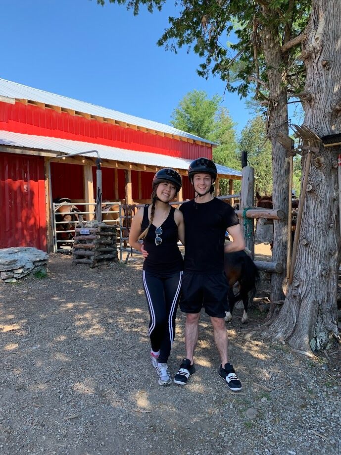 Horseback riding is social distancing right?