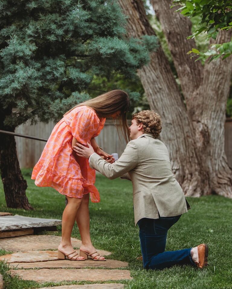 We got engaged!