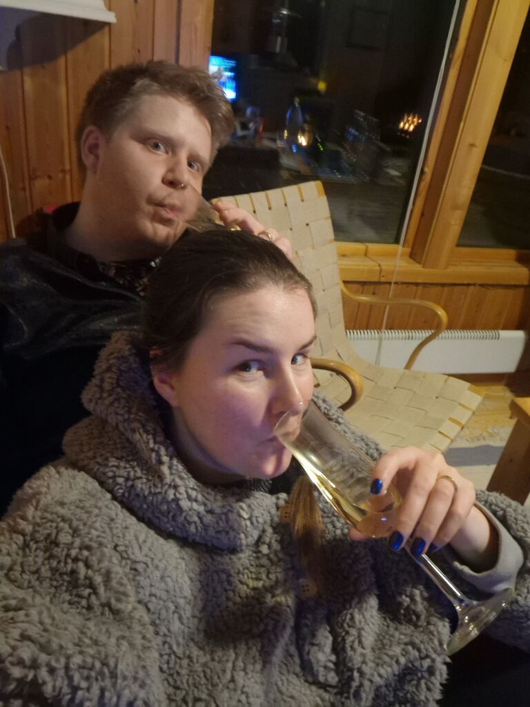 Nyårsafton ute på Runmarö