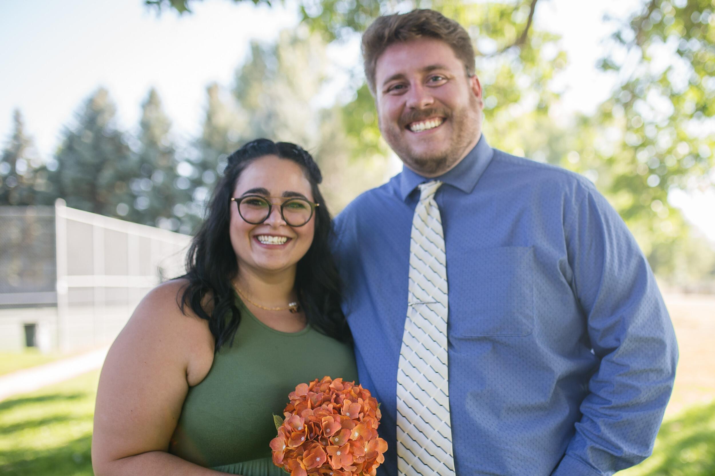 Our first public event as a couple: The Smith Wedding