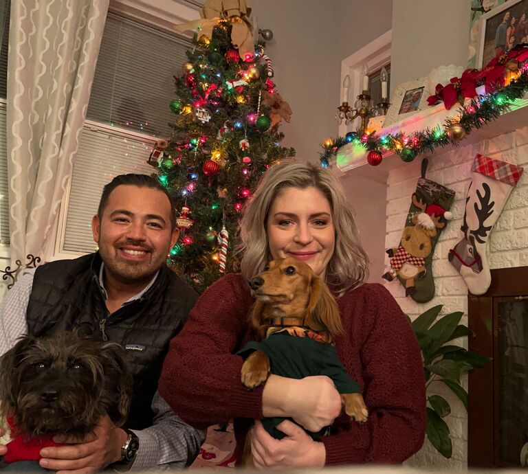 Our first Christmas with the babies! 