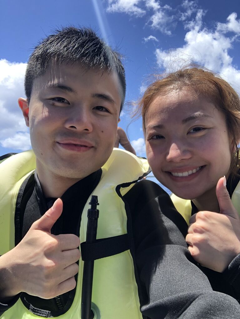 First time scuba diving in Hawaii, incredible experience!